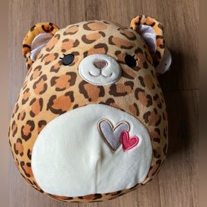 Valentines Squishmallows Maria the Cheetah 8" NWT